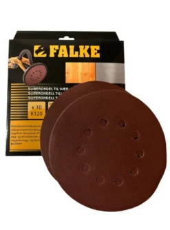 Falke® sliberondel Ø220 mm K120 10-pk.