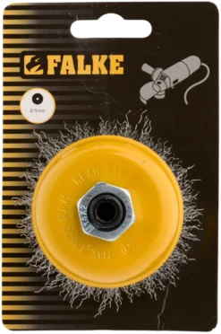 Falke® stålkopbørste fin Ø75 mm