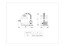 Filterballs system til pool 100 W – Swim & Fun