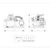 Filtersystem til pools 250 W - Swim & Fun