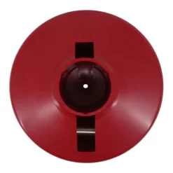 Flagknop rød plast Ø16 cm