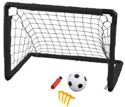 Fodboldmål foldbart 90 x 60 x 60 cm