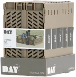 Foldekasse brun 3,3 liter 2-pk. - DAY