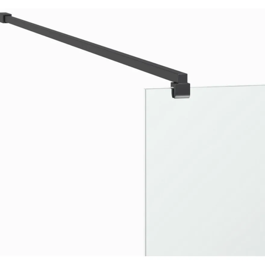 Forhængsstang 110 cm sort - Mikelo