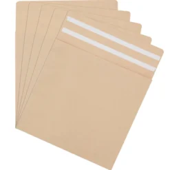 Forsendelsespose papir 23 x 22 x 4 cm 5-pk.