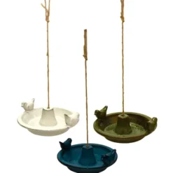 Fuglebad keramik til ophængning