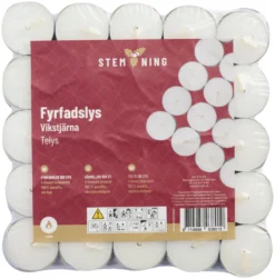 Fyrfadslys Ø3,7 cm 100 stk.