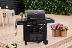 Gasgrill m/4 brændere & bagbrænder - Grillexpert®