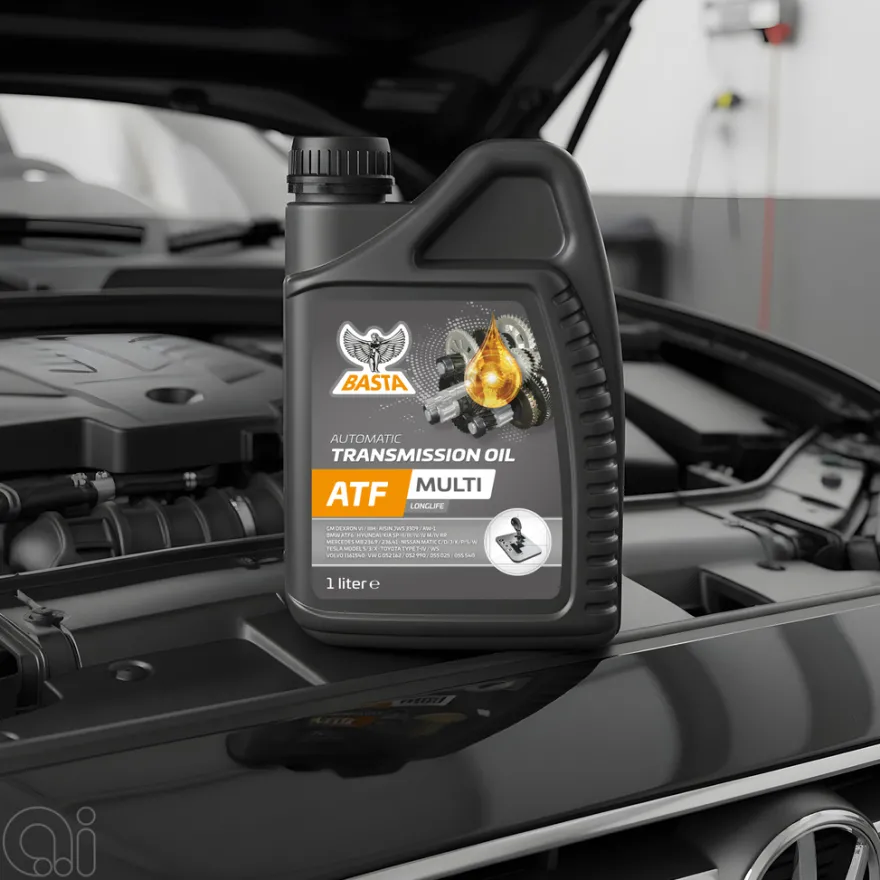 Gearolie ATF multi fuldsyntetisk - 1 liter