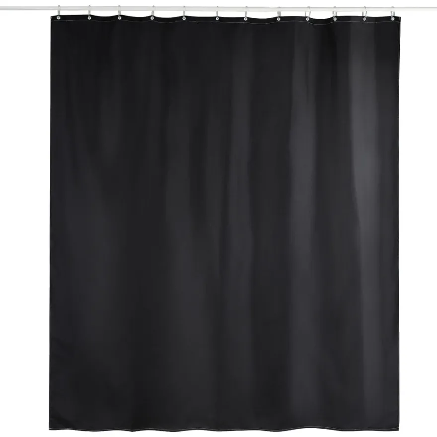 GEYSER® badeforhæng sort 180 x 200 cm