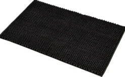 GEYSER® bademåtte 80 x 50 cm sort
