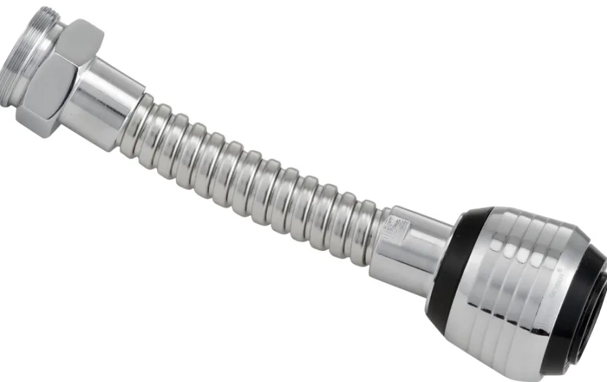 GEYSER® brusedyse m/metalslange og vandsparer 9 l/min