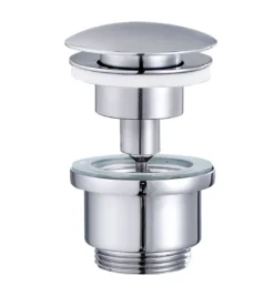 GEYSER® bundventil Push 1 1/4" krom