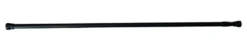 GEYSER® forhængsstang sort 110-200 cm Ø22 mm