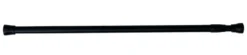 GEYSER® forhængsstang sort 70-120 cm Ø22 mm