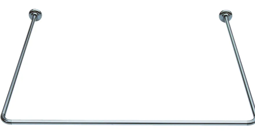 GEYSER® forhængsstang U-form 90 x 90 x 90 cm stål