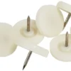 Glidesøm Ø25 mm hvid plast - 24 stk.