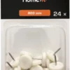 Glidesøm Ø20 mm hvid plast - 24 stk.