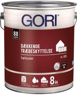 GORI 605 dækkende træbeskyttelse lys dodenkop 5 liter