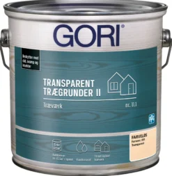GORI 11.1 transparent trægrunder vandbaseret 2,5 liter