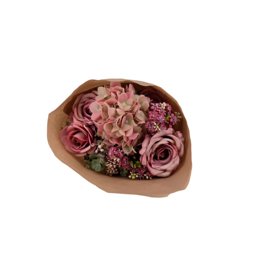 GREENIX kunstig blomsterbuket "Øresund"