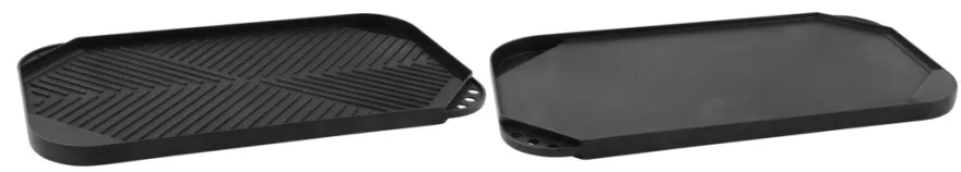 Grillplade helstøbt 49,5 x 27,3 cm - Grillexpert®