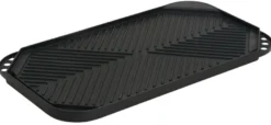Grillplade helstøbt 49,5 x 27,3 cm - Grillexpert®