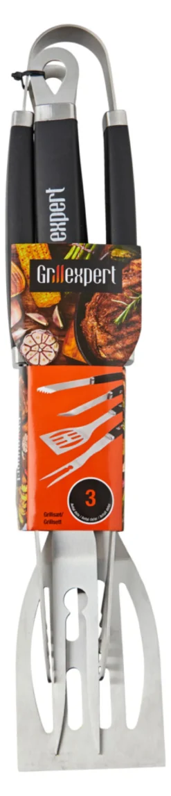 Grillsæt med 3 dele - Grillexpert®