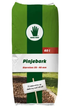 Grønne Fingre® pinjebark 60 liter