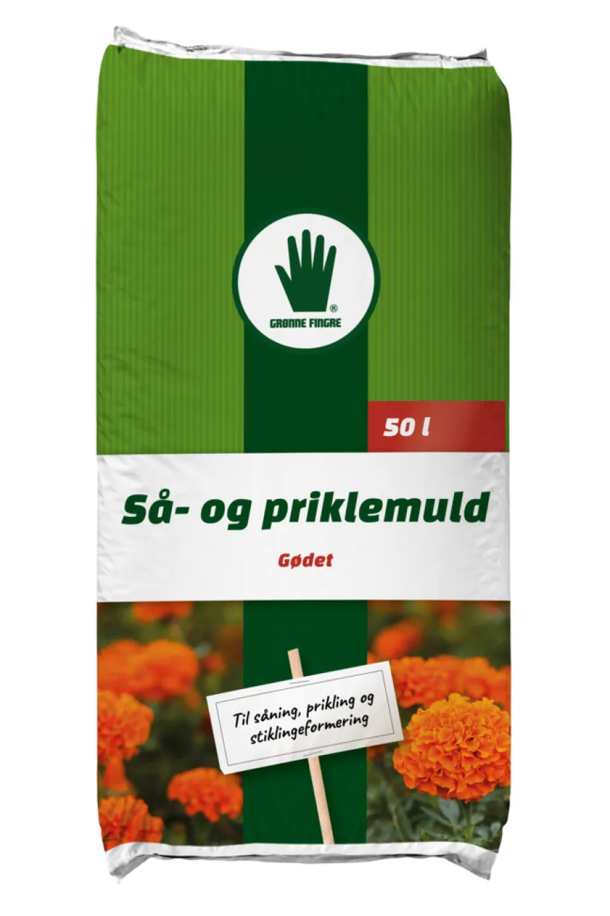 Grønne Fingre® så- og priklejord 50 liter