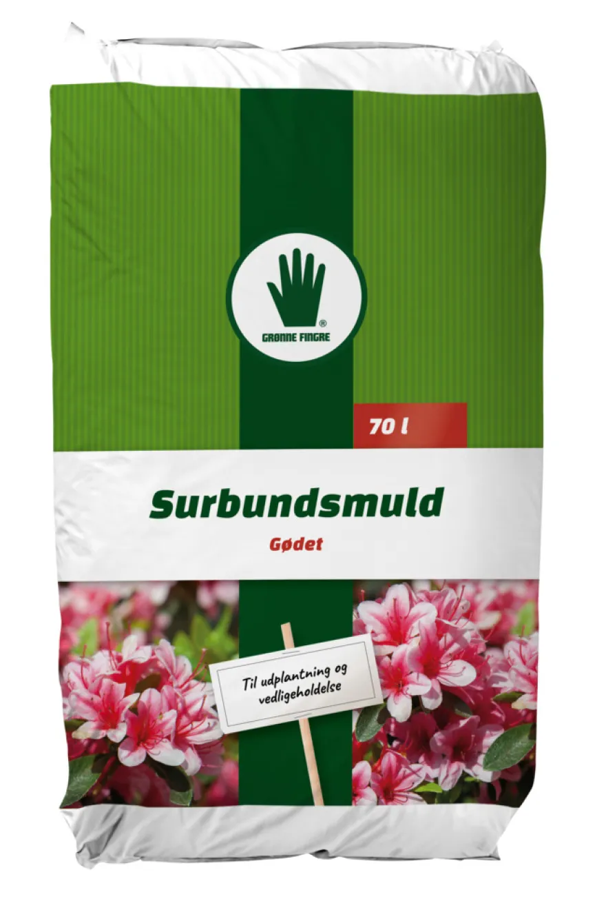 Grønne Fingre® surbundsjord 70 liter