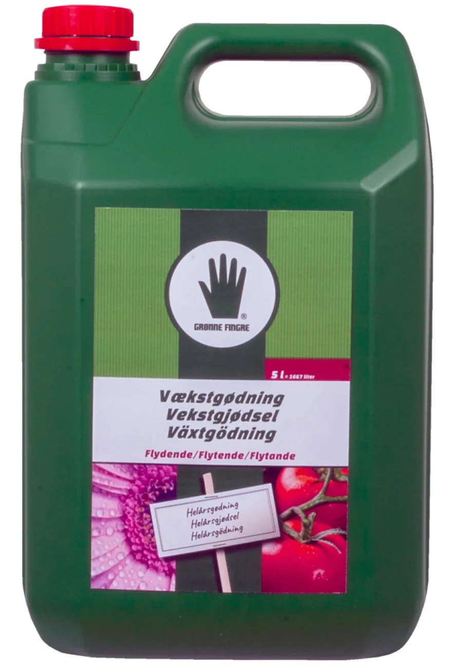 Grønne Fingre® vækstgødning 5 liter