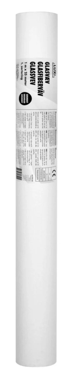 Grundet glasvæv 25 meter - LUXI®