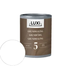 Grundmaling hvid 0,75 liter - LUXI®