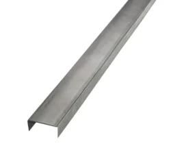 Gulv- og loftskinne med foam, U-profil 95 mm