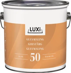 Gulvmaling alkyd pastelgrå 2,25 liter - LUXI®