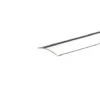 Gulvprofil mat sølv selvklæbende 3,2 x 30 x 900 mm