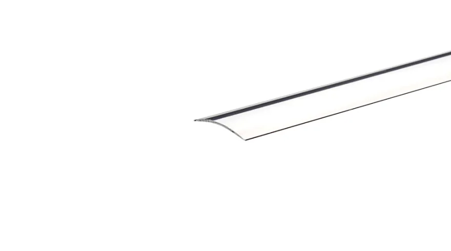 Gulvprofil mat sølv selvklæbende 3,2 x 30 x 900 mm
