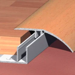 Gulvprofil top alu folieret 2 x 52 x 900 mm