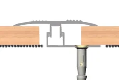 Gulvprofil top alu folieret 1,8 x 42 x 1800 mm