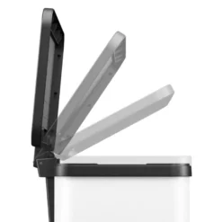 Hailo pedalspand Öko Trio Plus hvid