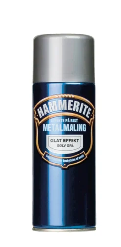 Hammerite metalmaling sølv glat 400 ml