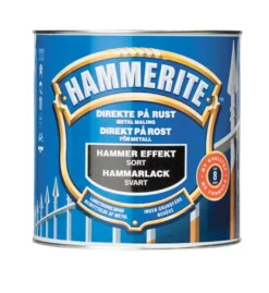 Hammerite metalmaling sort hammereffekt 750 ml