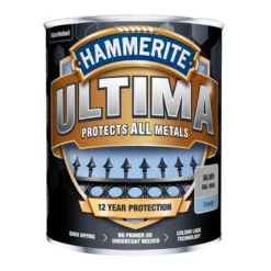 Hammerite Ultima metalmaling sølv 750 ml