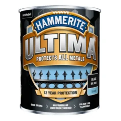 Hammerite Ultima metalmaling sort 750 ml