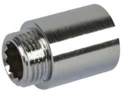 Haneforlænger 1/2" x 30 mm krom