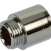 Haneforlænger 1/2" x 20 mm krom