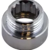 Haneforlænger 1/2" x 10 mm krom