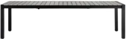 Havebord 205/275 x 100 cm alu/nonwood - Outfit