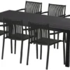 Havebord Havanna 205 x 90 cm i aluminium og nonwood - Sunlife®